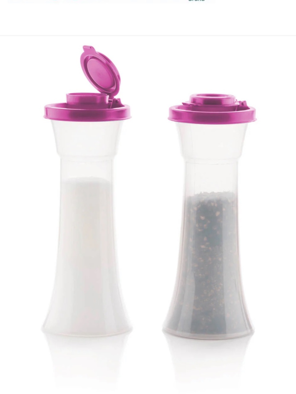 Tupperware Set Saleros reloj de arena